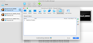VirtualBox Settings Shared Folders