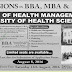 Dow University of Health Sciences Admission For BBA, MBA & EMBA 2016-17