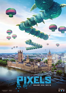 Pixels Teaser Poster Centipede