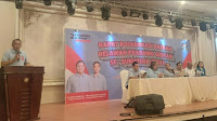 TKN Sosialisasikan Biru Ceria-Canvassing Kepada Relawan Prabowo-Gibran Sumut