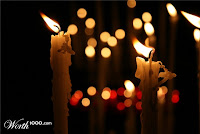 christmas candle wallpapers