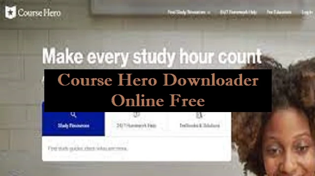 Course Hero Downloader Online Free