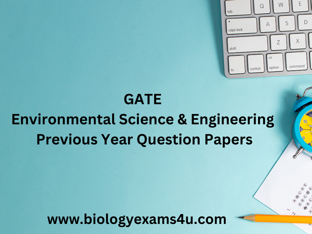 GATE-2022- Environmental Science & Engineering Questions and Answer