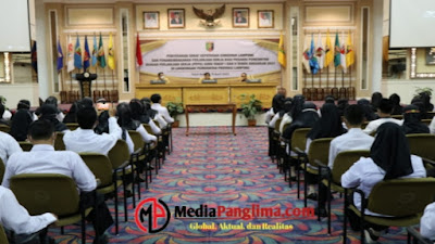 Gubernur Lampung Serahkan SK PPPK Guru secara Simbolis