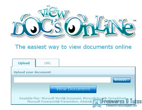 Viewdocsonline.com : une aide bureautique en ligne