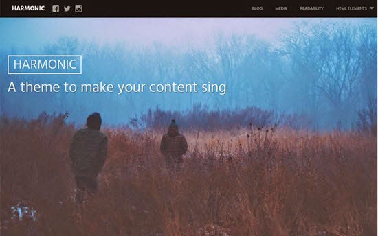 Harmonic WordPress Theme