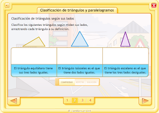 http://www.primerodecarlos.com/TERCERO_PRIMARIA/mayo/Unidad12/matematicas/actividades/clasif_triang_paralelogram.htm