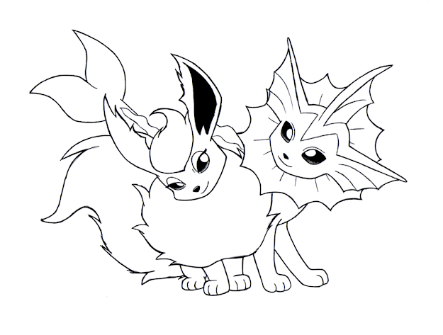 Pokemon Eevee Evolutions Coloring Pages Eevee Evolution Colouring In Pokemon  Coloring Pages Download