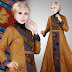 Baju Batik Modern Model Gamis Batik Kombinasi