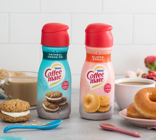 Download New Coffee Mate Oatmeal Creme Pie- and Glazed Donut-Flavored Creamers Slated for January 2021 ...