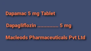 Dapamac 5 mg Tablet