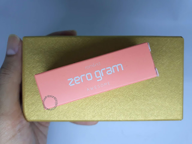 [REVIEW] ROMAND (rom&nd) Zero Gram Matt Lipstick Shade Awesome