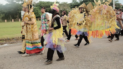 Pramuka Buteng Bawakan Tema Baju Kupu-Kupu dari Kantongan Bekas di Ajang Jamda 