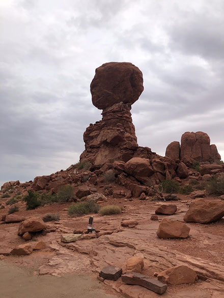 Wind eroded hoodoos are everywhere at Arches National Park (Source: Palmia Observatory)