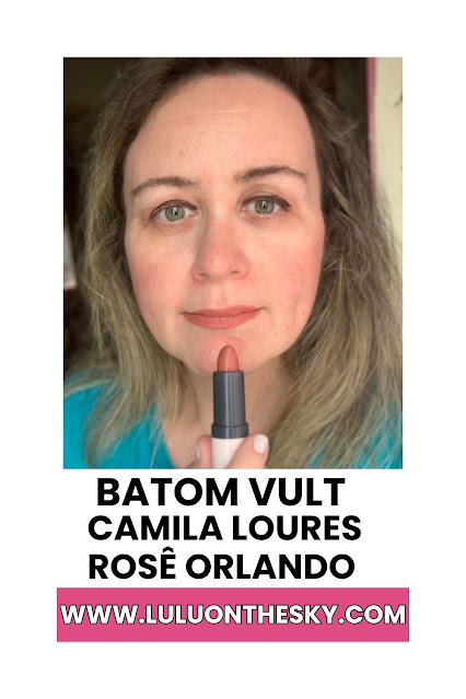 Batom Vult Camila Loures Rosê Orlando
