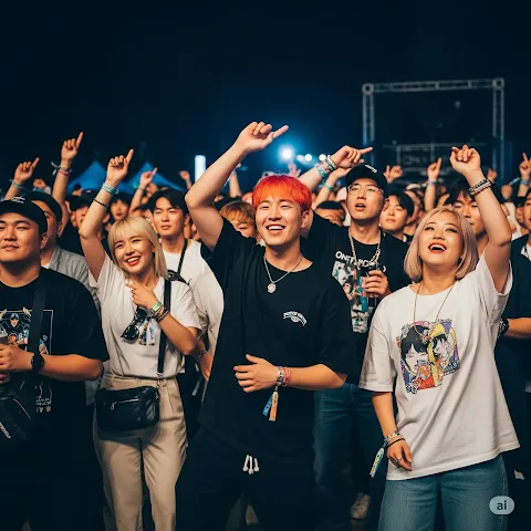 광주 음악축제 현장 분위기