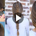 Learn - How To Create Tuxedo Braid Simple Hairstyle, See Tutorial