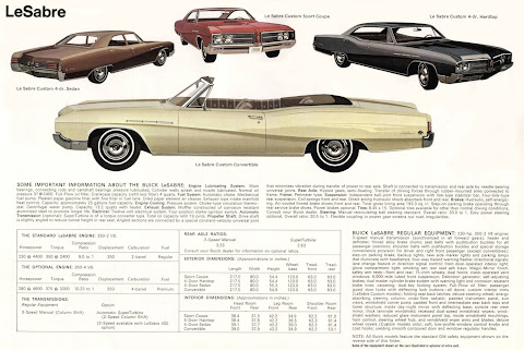 1968 Buick LeSabre Models