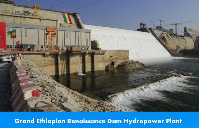 Grand Ethiopian Renaissance Dam Hydropower Plant Ethiopia