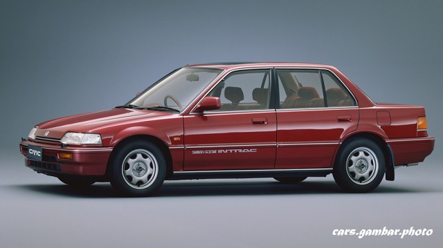 Honda Civic RTi Limited 4WD Sedan EF 1988-89 red