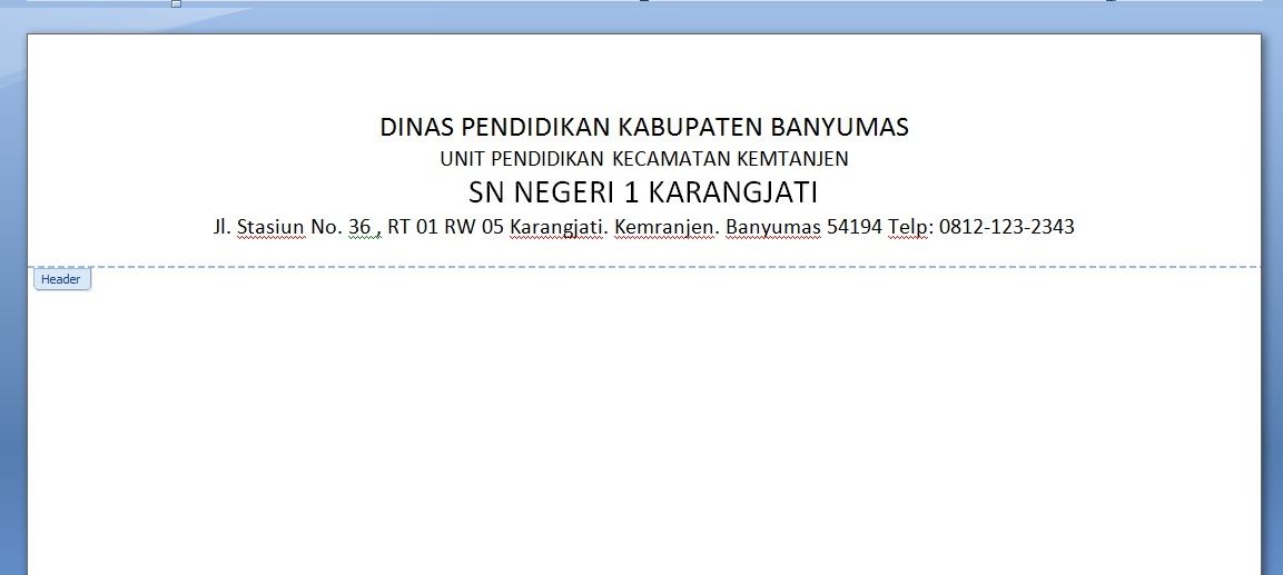 Cara Membuat Kop Surat Resmi yang Baik dan Benar - Sinau 