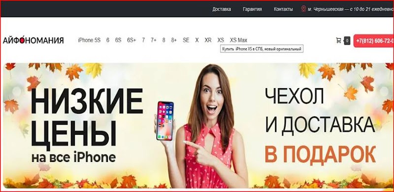 Мошеннический сайт iphonesmania.ru – Отзывы о магазине, развод! Фальшивый магазин