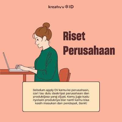 tips melamar pekerjaan riset perusahaan