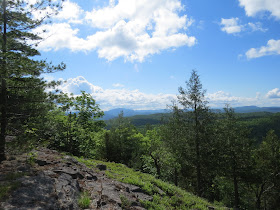 south view from Jones Hill Adirondacks