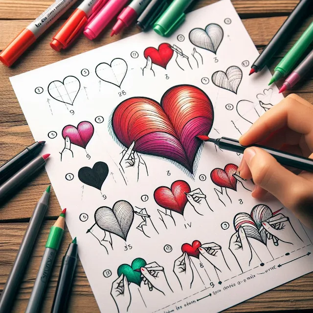 How to Draw a Heart: A Step-by-Step Guide