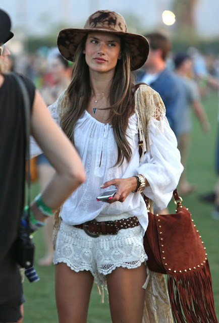 alessandra ambrosio boho chic