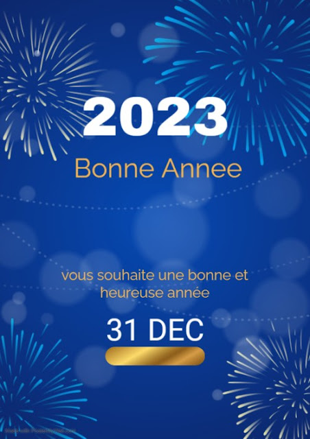 bonne annee 2023 gif gratuit