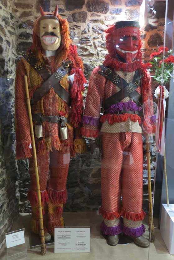 Costumes worn at the Festa de Santo Estêvão in Grijó de Parada.