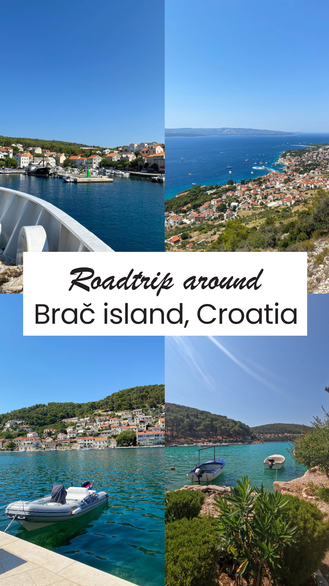 One Day Roatrip Around Brač Island in Croatia Travel Guide