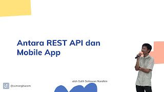 rest api dan mobile app