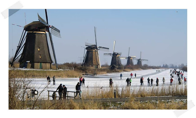 wisata di belanda Kinderdijk's Windmills