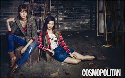 Seo Hyung and Soo Young - Cosmopolitan Fashion