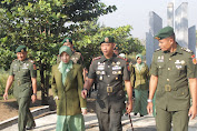 Kostrad soldier pilgrimage to the tomb of the hero park in Magelang