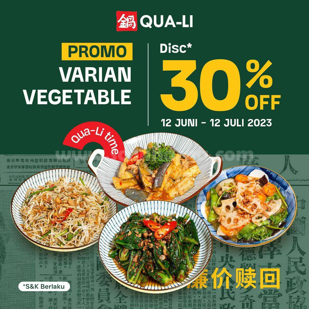 Promo QUA-LI MENU VARIAN VEGETABLE DISKON 30%