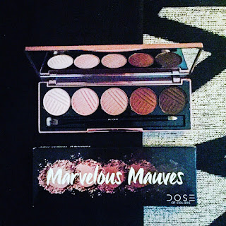Dose of Colors Marvellous Mauves Eyeshadow Palette by me.