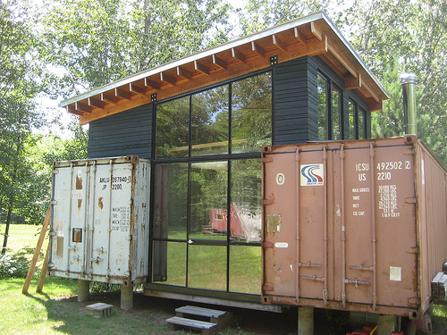 Shipping Container Homes: Hive Modular Holyoke Corten 