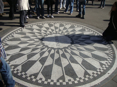 Straberry Fields - Homenagem a Jonh Lenon no Central Park, em New York