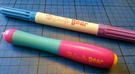 Doodle Bear felt tipped pen and light pen