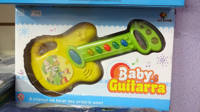 guitarra de beinquedo bebê