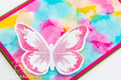 Beautiful Canvas Butterfly on a Bokeh Background