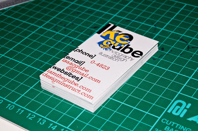 Make Swiss Design Inspired Business Cards in 30 Minutes