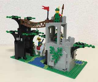 LEGO お城シリーズ 6071 森のつり橋　レビュー
