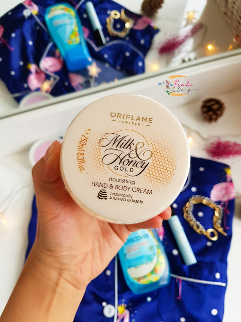 Oriflame Milk Honey el ve vücut kremi