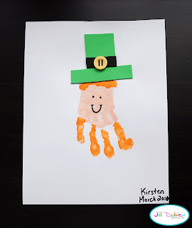 Handprint Leprechauns