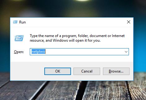 fungsi netplwiz windows 10