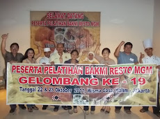 Pelatihan Bakmi MGM Gel-19 Tgl 22 & 23 Oktober 2011